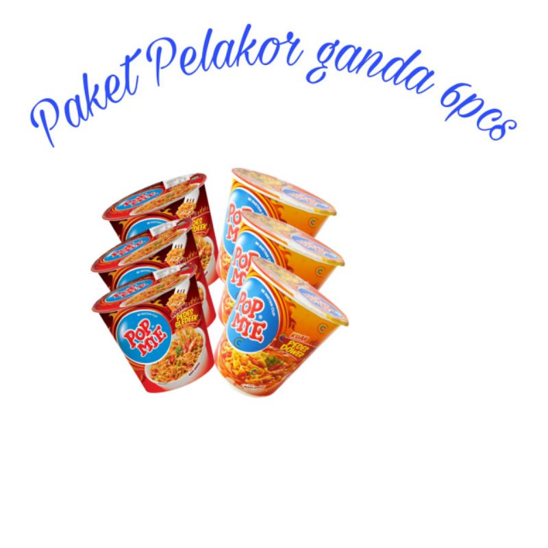 

Pop mie paket pelakor ganda