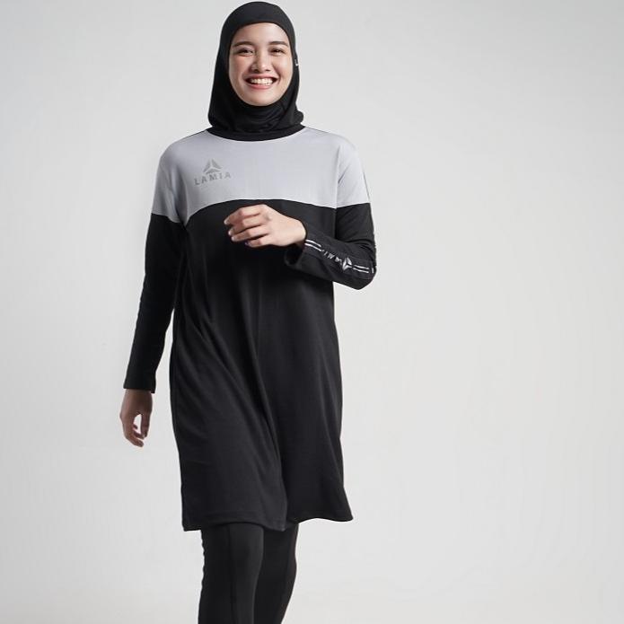 ♦ MIVVA+ - Boxy Dress ( baju olahraga wanita muslimah ) dress olahraga ➪