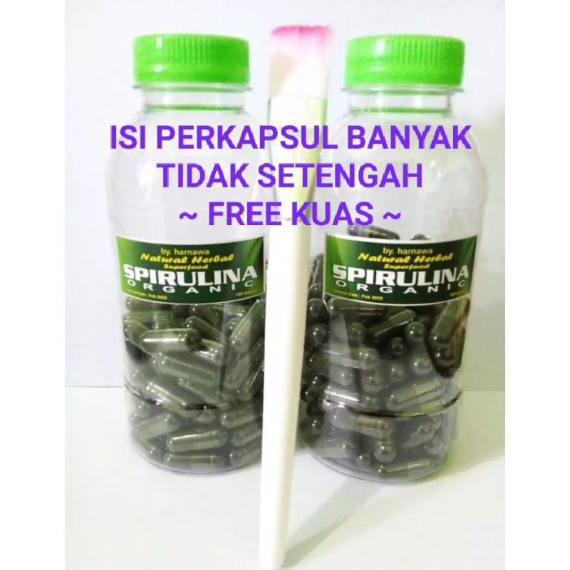 1 pc spirulina masker organic