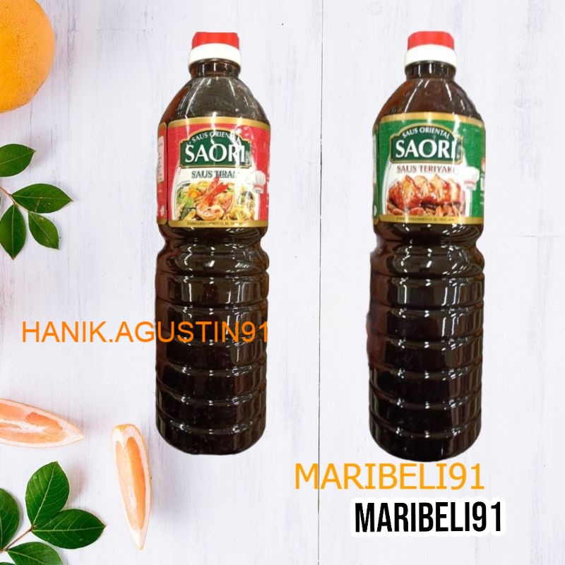 

SAORI Saus Tiram 1 Liter / Saus Teriyaki 1 Liter Mb91