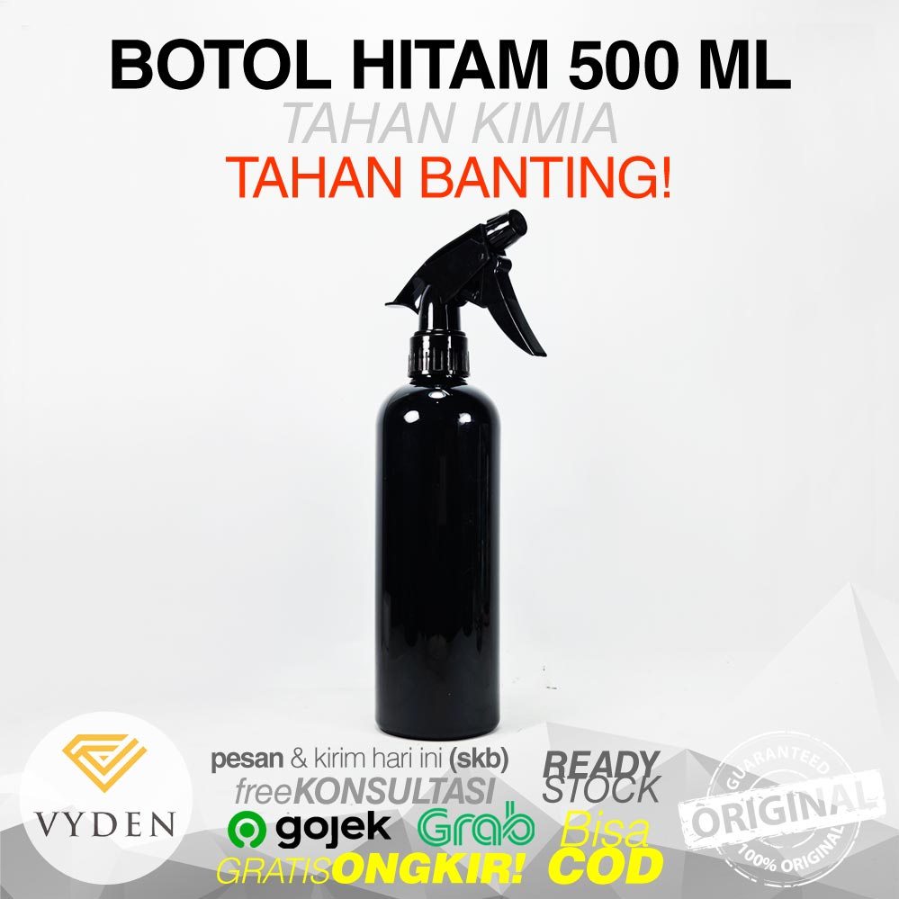 VYDEN Botol Spray 500ml Tahan Kimia Semprotan Stream Poles Mobil Disinfektan MURAH