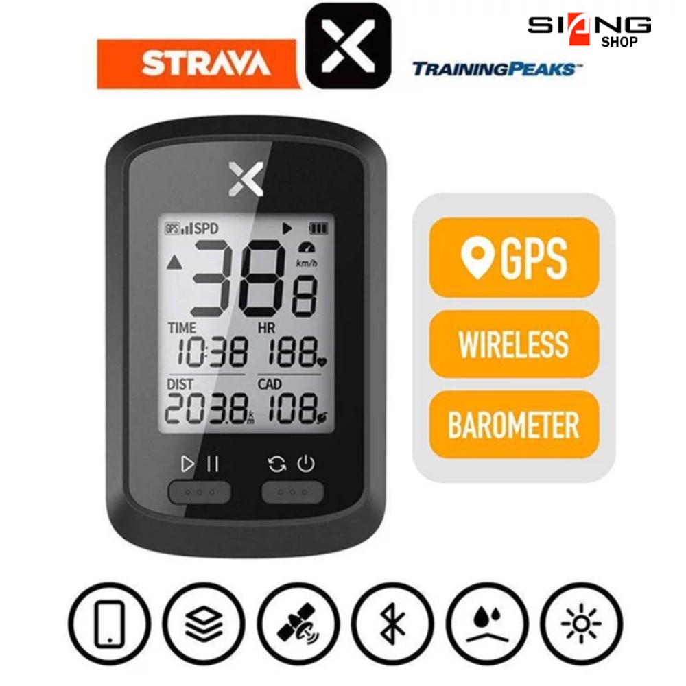 XOSS G Smart GPS Speedometer Bluetooth Tahan Air Untuk Sepeda Balap Mtb Sepeda lipat seli