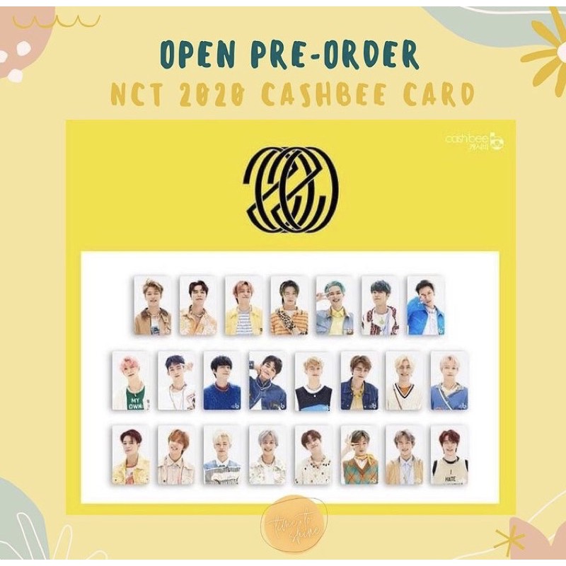 [PELUNASAN] CASHBEE NCT 2020 DEPARTURE