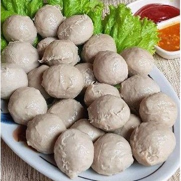 

BAKSO SAPI ISI 10 HOMEMADE + BUMBU KUAH, TAHU ISI DAGING SAPI 4 PCS, CILOK ISO 10 + BUMBU KACANG