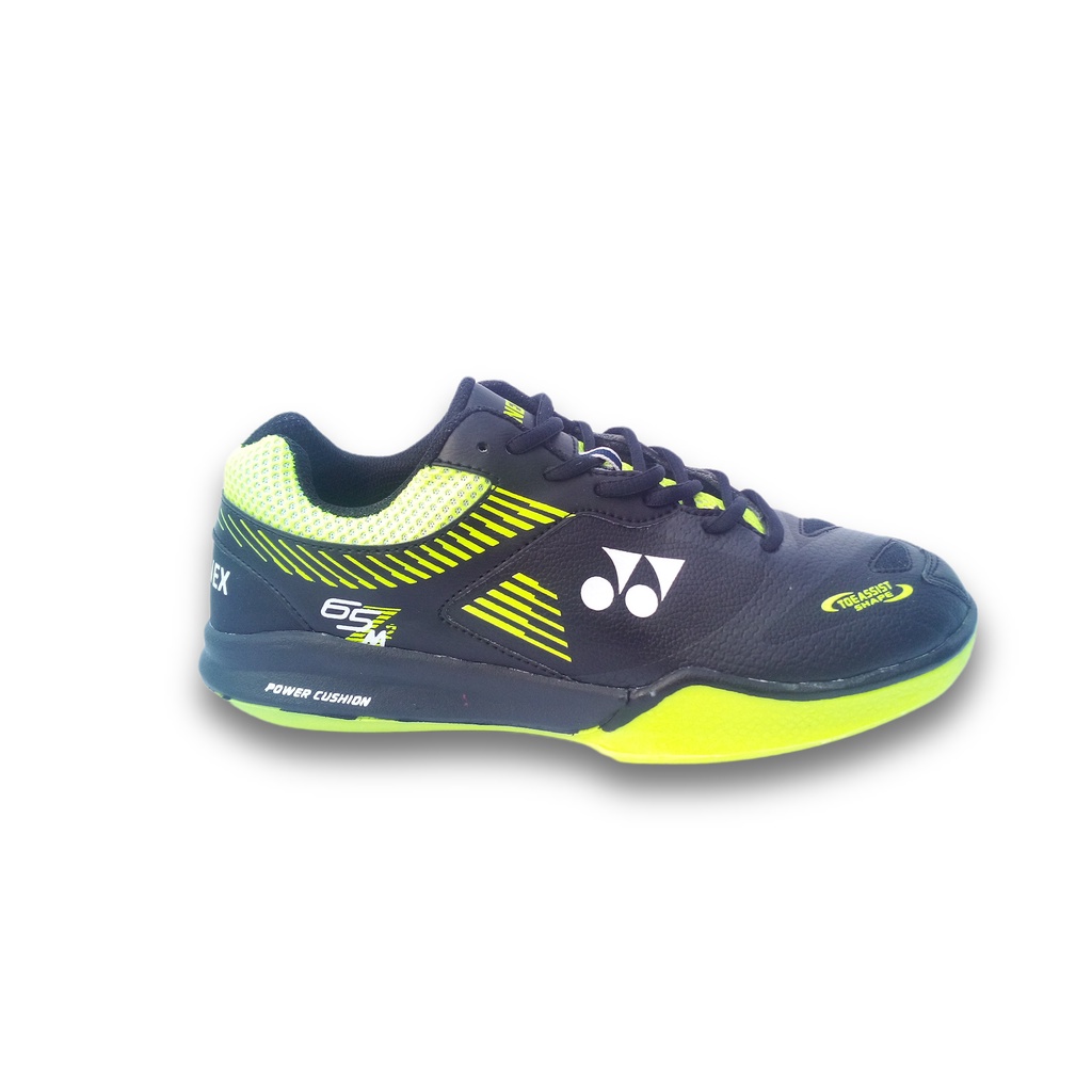 Sepatu badminton Yonex shb 65 - Black Stabilo