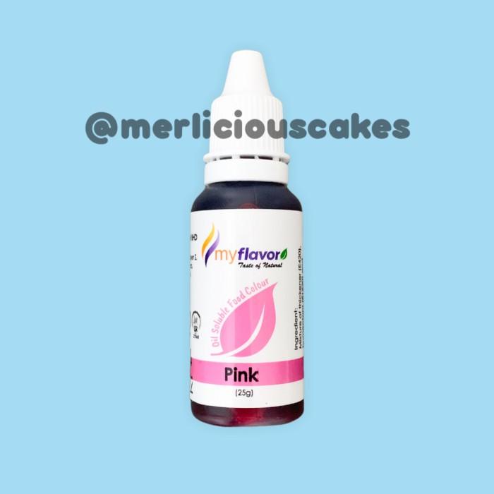 

Pink Oil My Flavor Food Colour Pewarna Makanan Buttercream