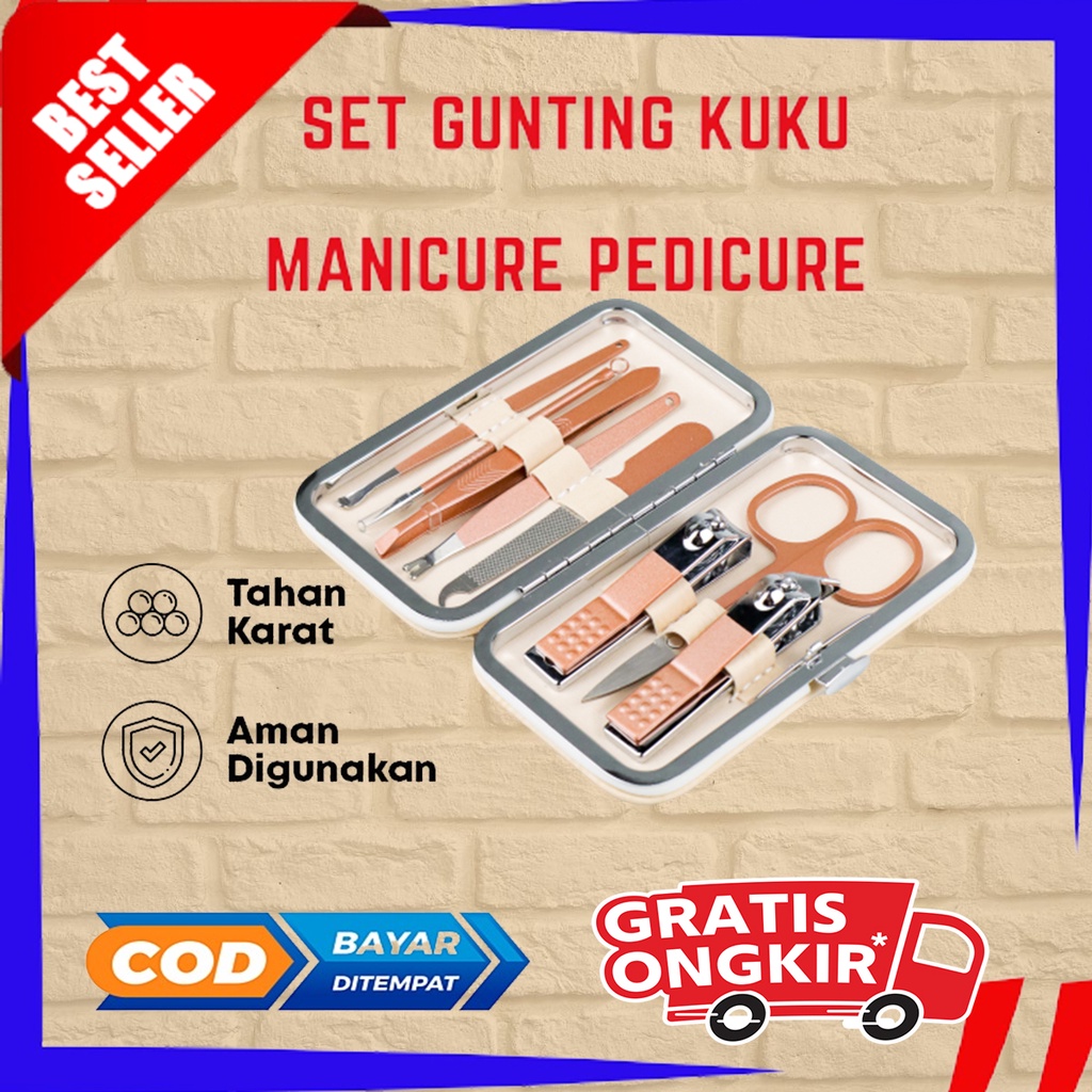 Gunting kuku Alat Manicure Pedicure Set Perawatan Kaki Foot Care Scraper Lengkap Gunting kuku canten