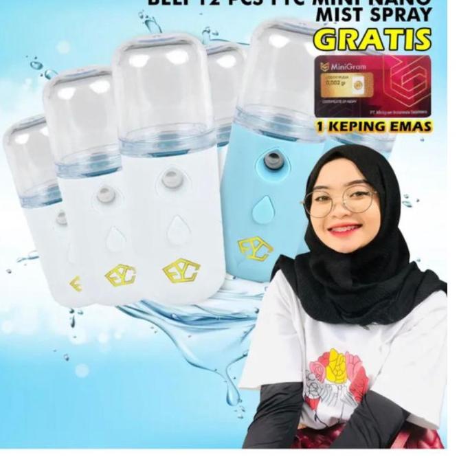 pkdn-50 FYC mini nano mist spray perawatan wajah mini portable USB Berkah