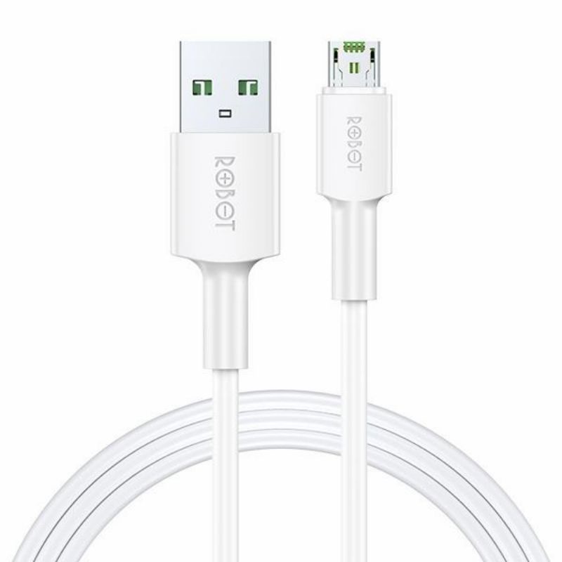 Robot RVM100 VOOC Kabel Data Micro USB Oppo Realme