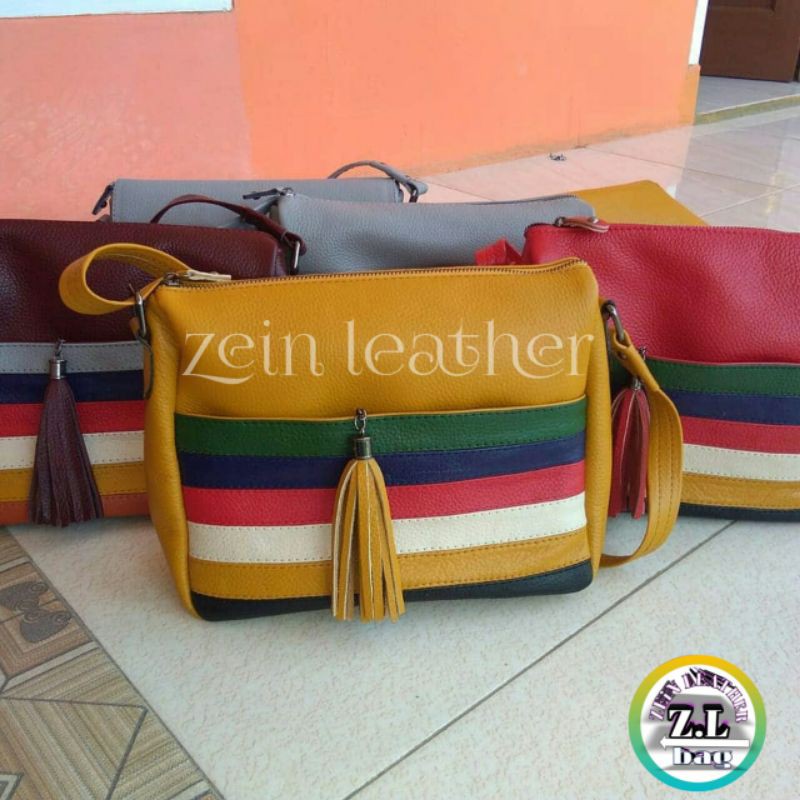 TAS KULIT GARUT ASLI TAS KULIT PAPIRUT TAS WANITA ASLI GARUT