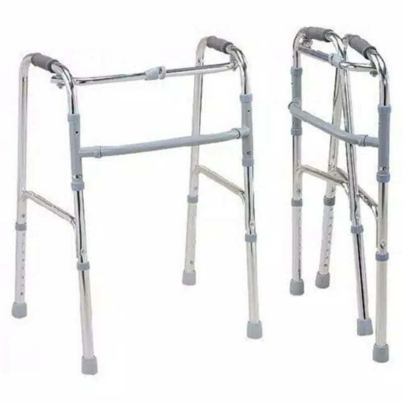 Original Alat Bantu Jalan Orang Tua Lansia Lipat Standard / Walker Alat Bantu Jalan Lansia Orang Tua