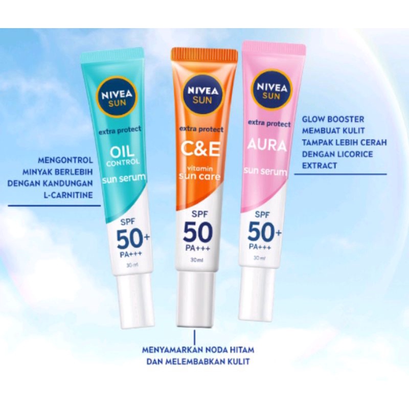 Nivea SUN Face Serum 30ml All Varian