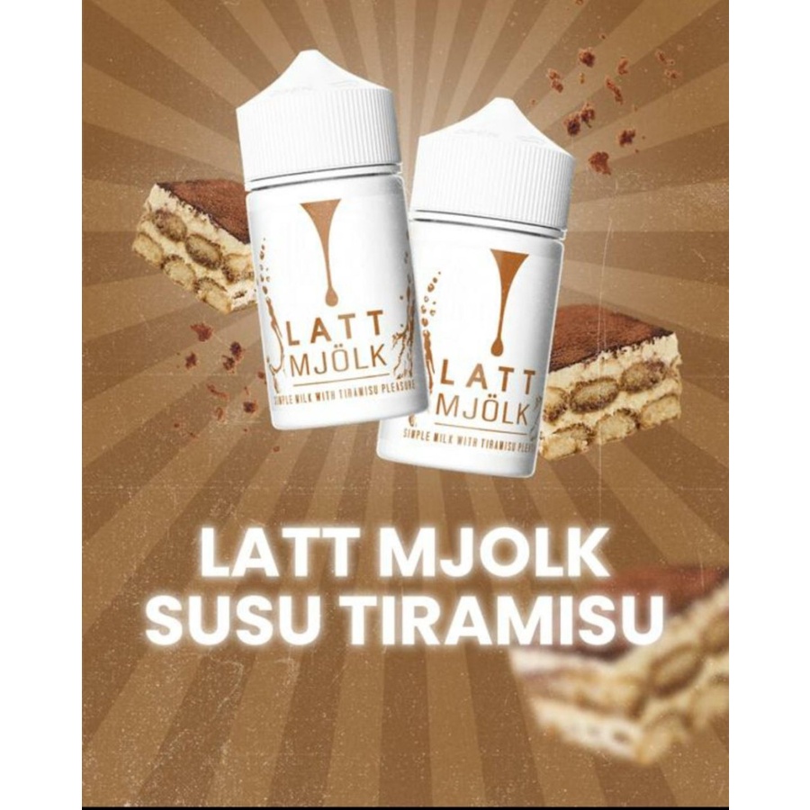 Liquid Latt Mjolk V5 Tiramisu Milk 60ML 3&amp;6Mg by Vape Truck Berpita Cukai