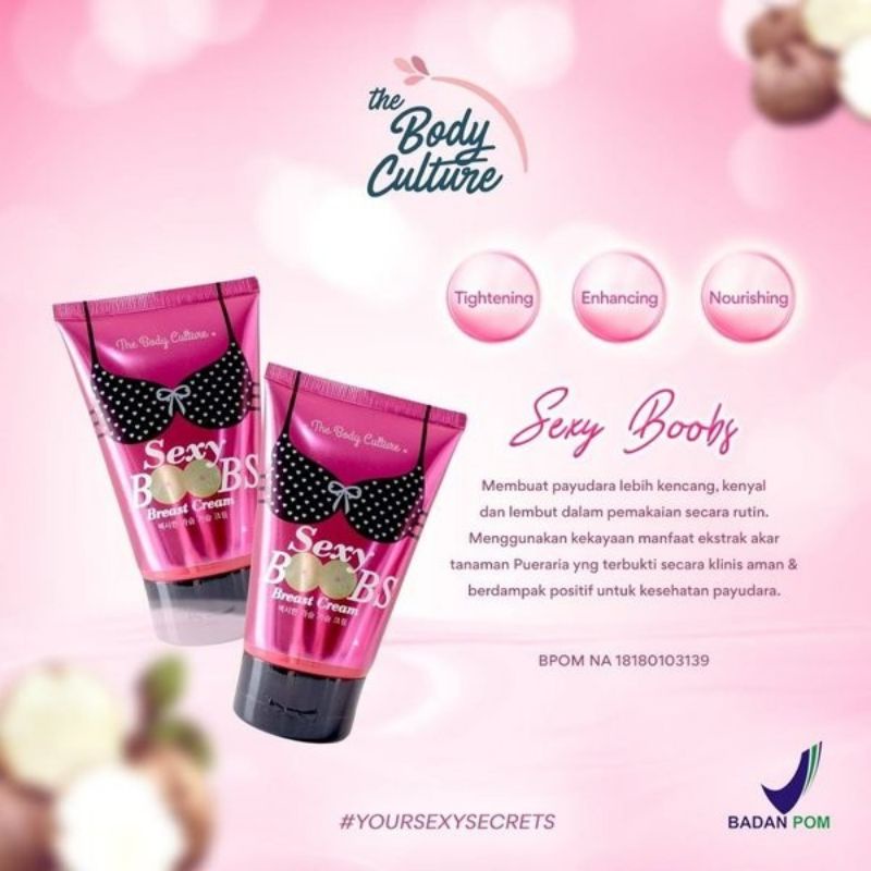 [ BPOM EXP. ] Cream Pembesar Dan Pengencang Payudara ASLI Original Krim Sexy Boobs Ampuh Cepat Alami