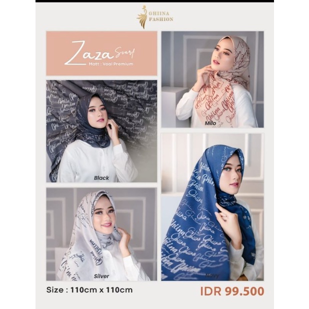 ZAZA SCARF BY GHIINA FASHION/READY