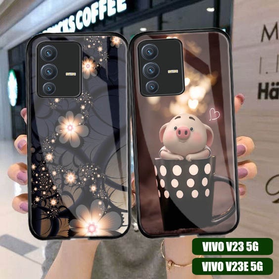Softcase Kaca VIVO V23 5G VIVO V23E [M156] Casing HP Vivo V23 5G Vivo V23E - Case HP Vivo V23 5G Viv