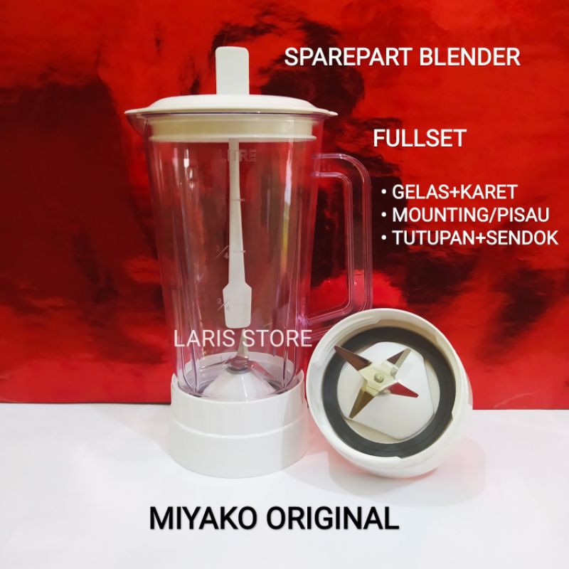 Gelas Blender 1Set Blender Miyako Original