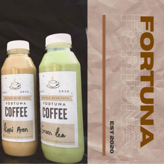 

Coffee botol 1Liter "FortunaCoffe