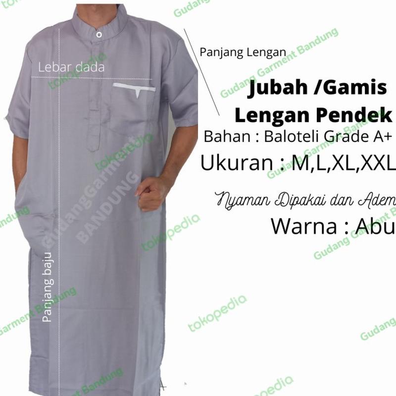 Jubah Al Haramain Woll Putih Original Eksklusif Box /Gamis Ikhwan /Jubah Saudi /Gamis Woll Putih Gms