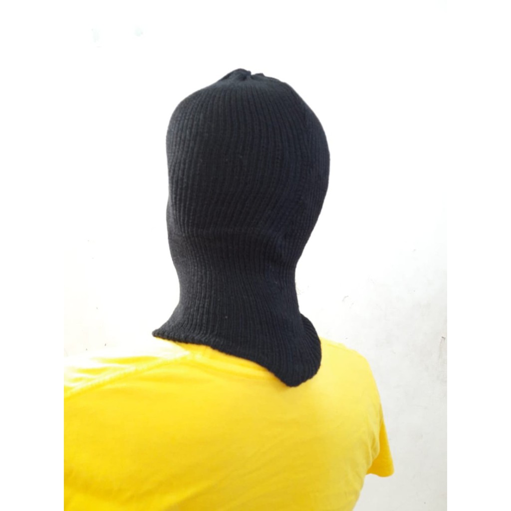 Topi Kupluk Ninja / Topi Full Face / Topi Ronda 2 Lobang topi kupluk