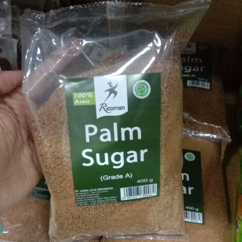 

RICOMAN GULA PALM 400 GRAM