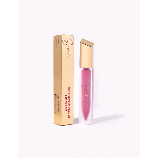 Sasmita Sexy Matte Velvet Lip Cream (Rose Crush)