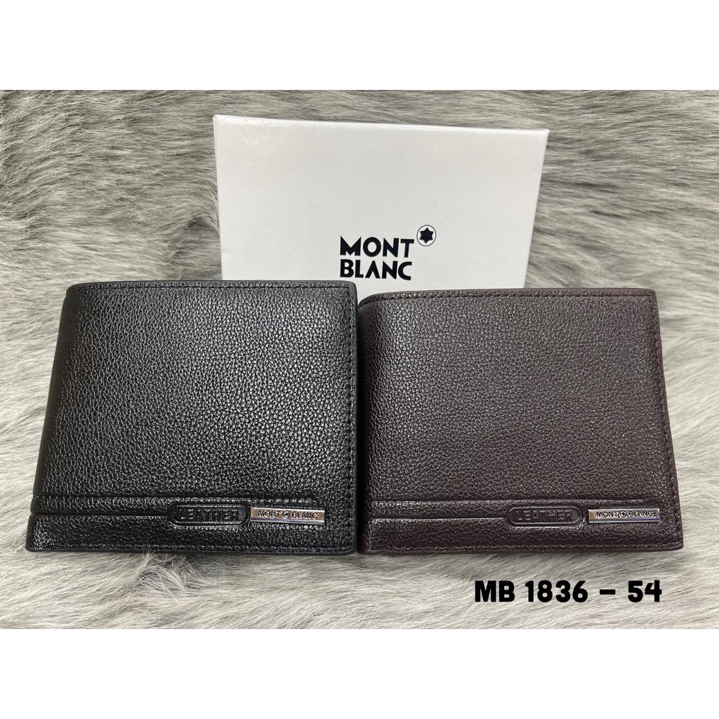 DOMPET LAKI LAKI MODEL TERBARU BAHAN KULIT IMPORT PREMIUM MURAH / MB 1836-54