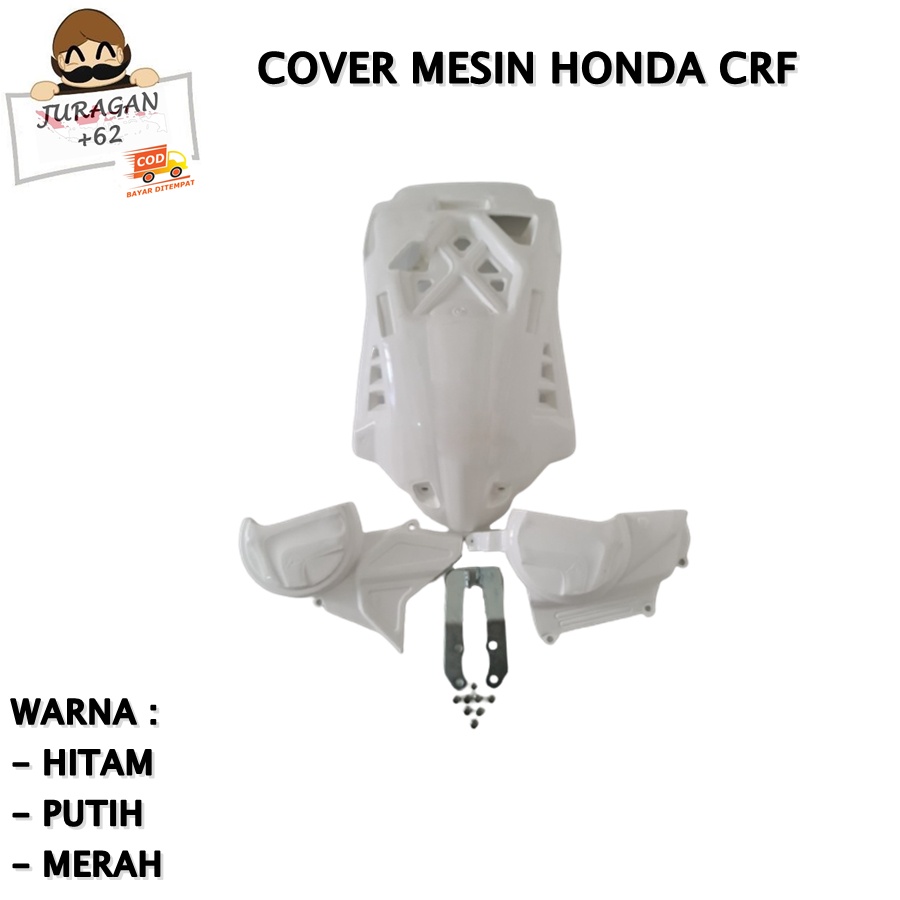 TUTUP COVER MESIN LUMPUR MOTOR TRAIL HONDA CRF