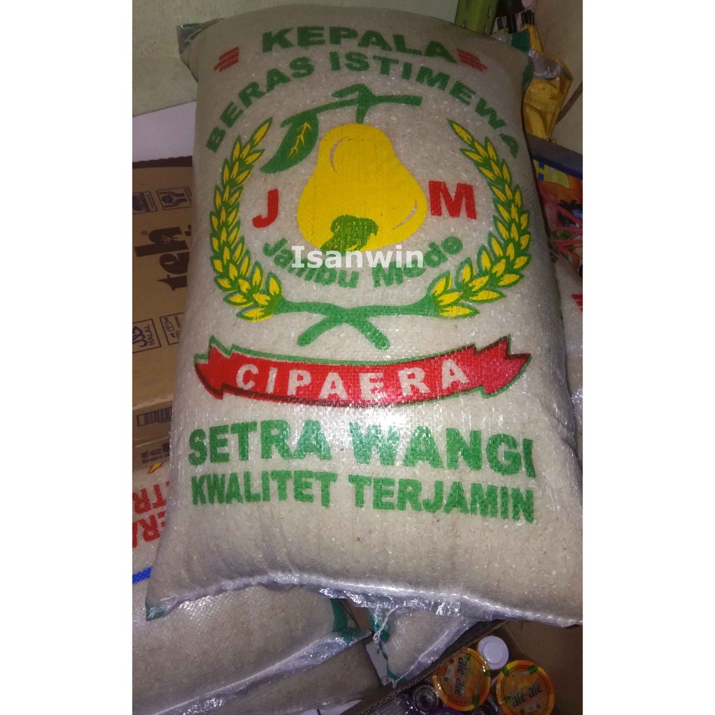 

Beras istimewa setra wangi cap jambu mede 5kg 10kg 25kg