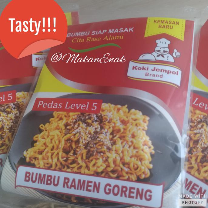 

Ready Stok Koki Jempol Bumbu Ramen Goreng Praktis Pedas