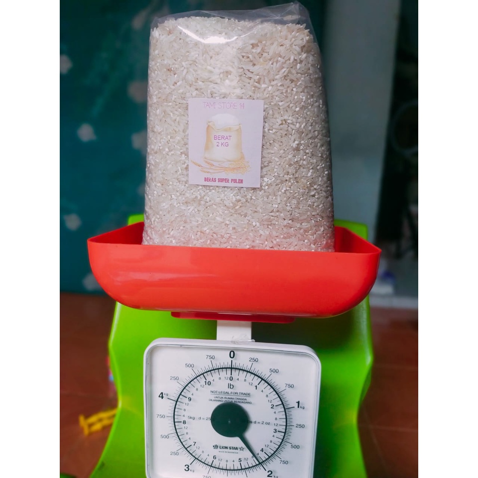

BERAS SUPER PULEN PREMIUM BERAT 2 KG / HARGA PROMO MURAH / PAWON TAMI 14 SHOP
