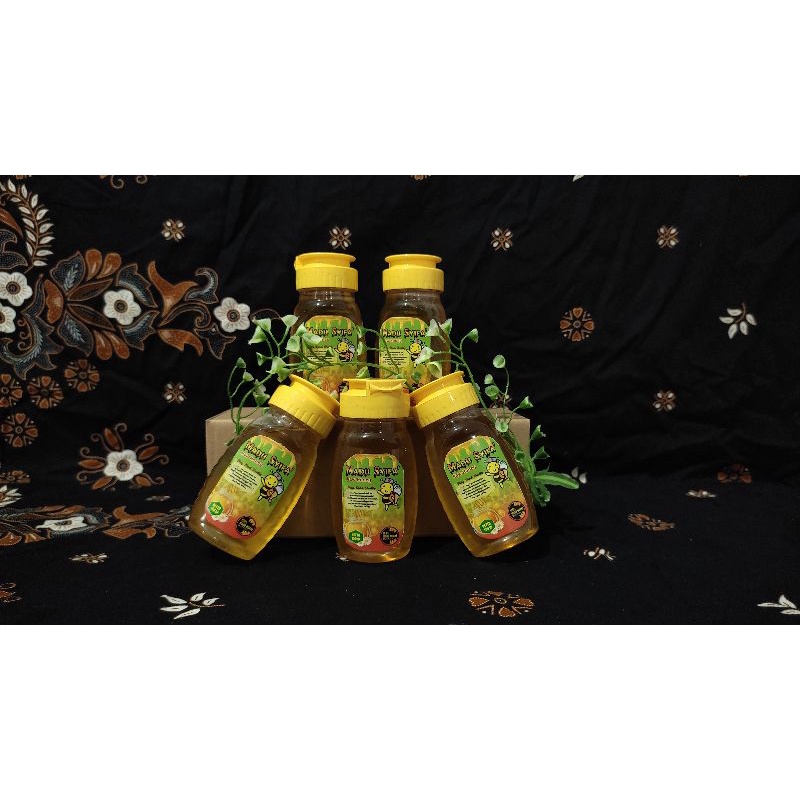 

MADU MURNI MULTIFLORA LEBAH MELIFERA (RAW HONEY) MADU SYIFA' 150 gr.