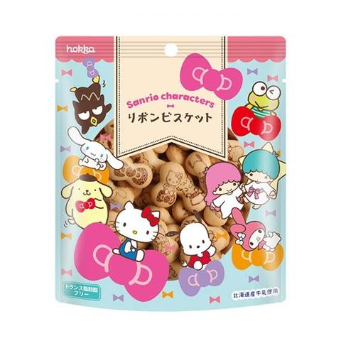 

Hokka Sanrio Character Ribbon Biscuit - Biskuit Berbentuk Pita 50gr