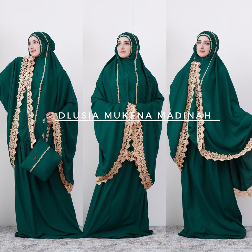 Dlusia Mukena Madinah jumbo big size