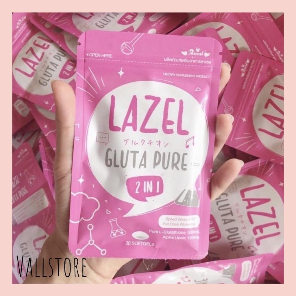 GLUTA LAZEL PURE 2 IN 1 ORIGINAL THAILAND 100%