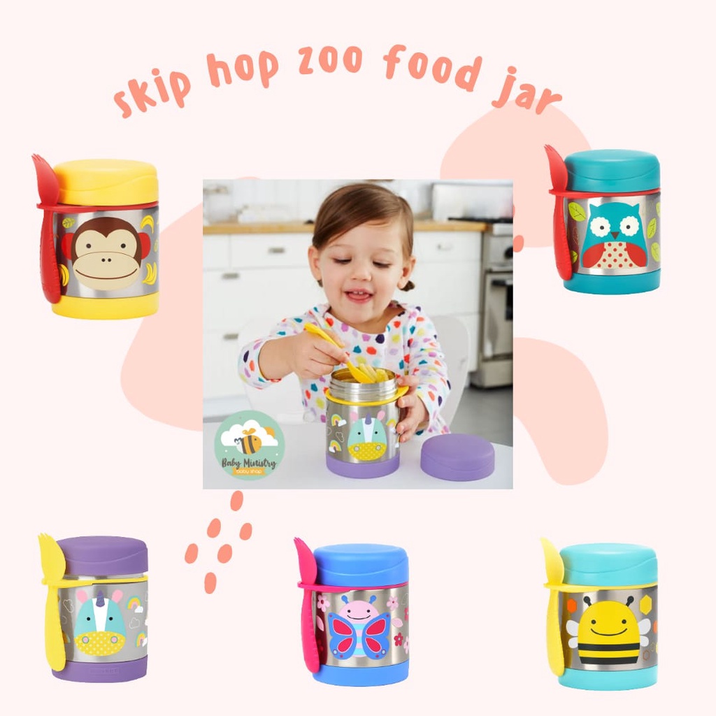 SKIP HOP ZOO FOOD JAR / TERMOS MAKAN MAKAN ANAK