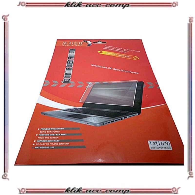 SCREEN PROTECTOR LAPTOP 15&quot; (15.6) / ANTI GORES NOTEBOOK 15 INCH