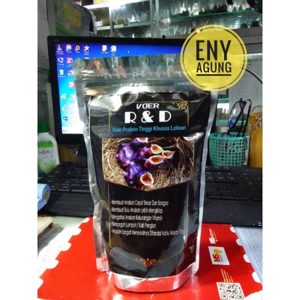 VOER R&D voer protein tinggi khusus lolohan