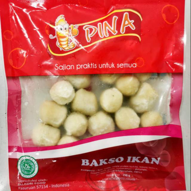 

Bakso ikan pina