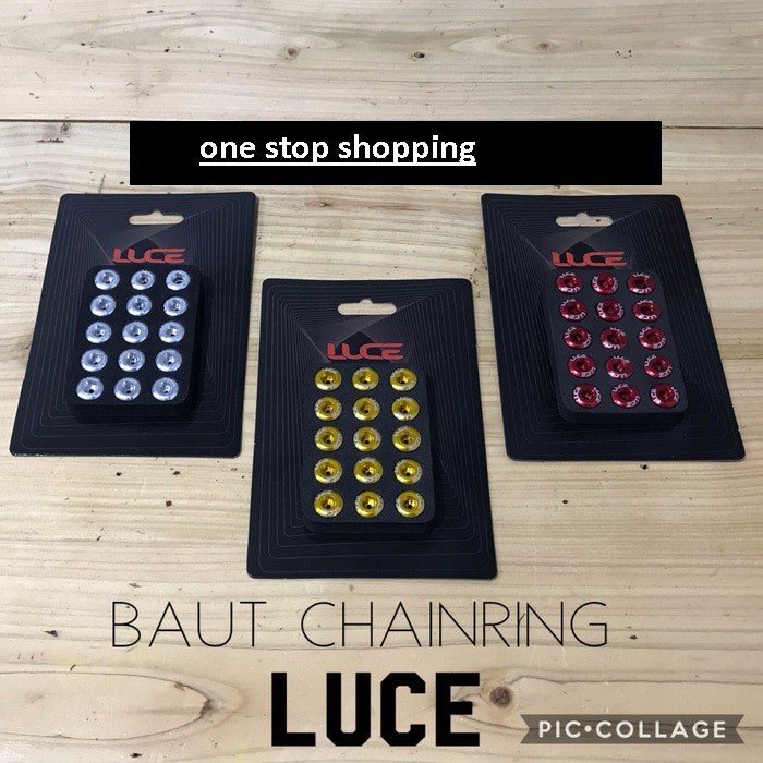 Baut ChainRing Luce CNC Alloy