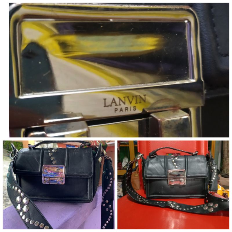 Tas Preloved / Tas Lanvin / Tas Branded Lanvin / Tas Second Original / Lanvin Paris/Bag Second /Tas 