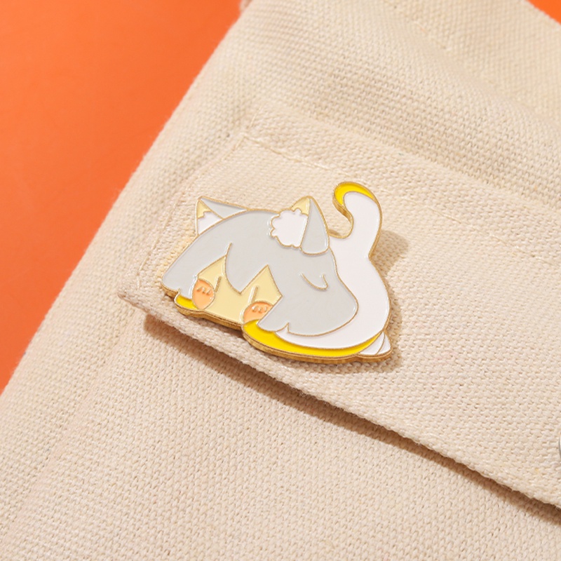 Online Game &quot;Guangyu&quot; Cartoon Enamel Brooch Character Lapel Pin Backpack Badge Collection Jewelry Gifts for Friends