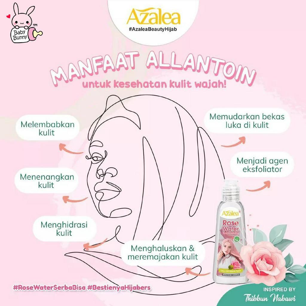 ❤ BELIA ❤ AZALEA Rose Water Deep Hydration 75ml | Zaitun Oil &amp; Ekstrak Mawar | BPOM