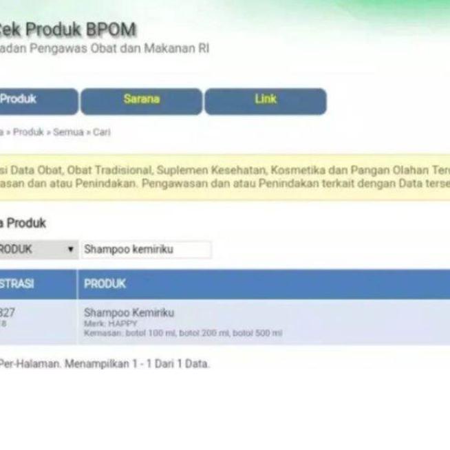 promo Shampoo kemiri penghilang uban