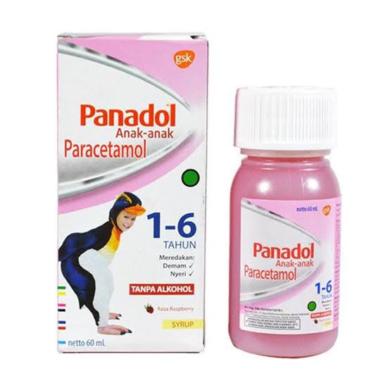 Panadol Anak Sirup 60ml // 30ml