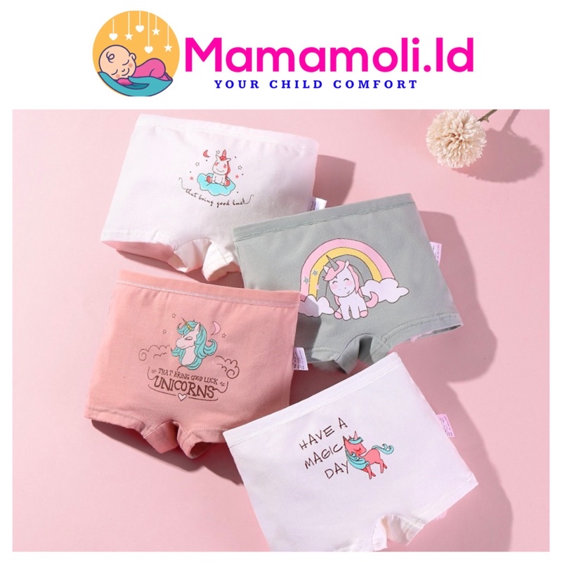 CD / Celana Dalam Anak Perempuan / Celana Dalam Boxer Anak Perempuan/ Celana Dalam Segi Empat/ Kancut Anak Perempuan/ Kolor Anak Perempuan Cewek/ Kids Underwear / Girl Underwear/ Pakaian Dalam Anak Perempuan