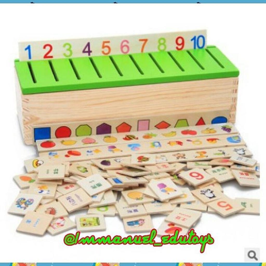 

Kotak Sortasi Gambar Bilingual (Inggris Mandarin)