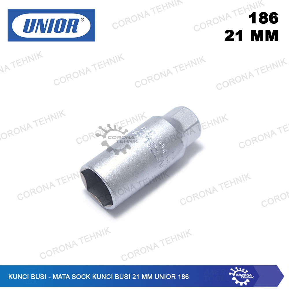 UNIOR 186 - Sale - Kunci Busi - Mata Sock Kunci Busi 21 mm