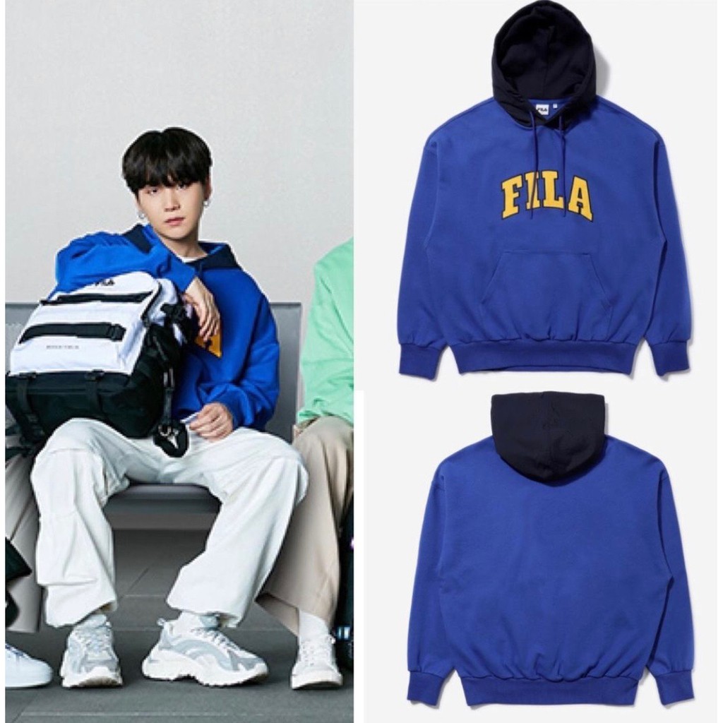 BTS SUGA FILA WEAR SWEATSHIRT