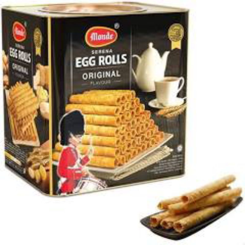 Monde Egg roll 600g (kaleng besar) or